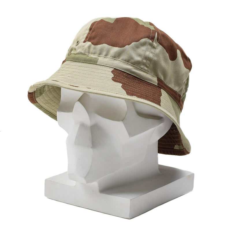 Véritable chapeau de brousse souple militaire français daguet camouflage panama léger NEUF