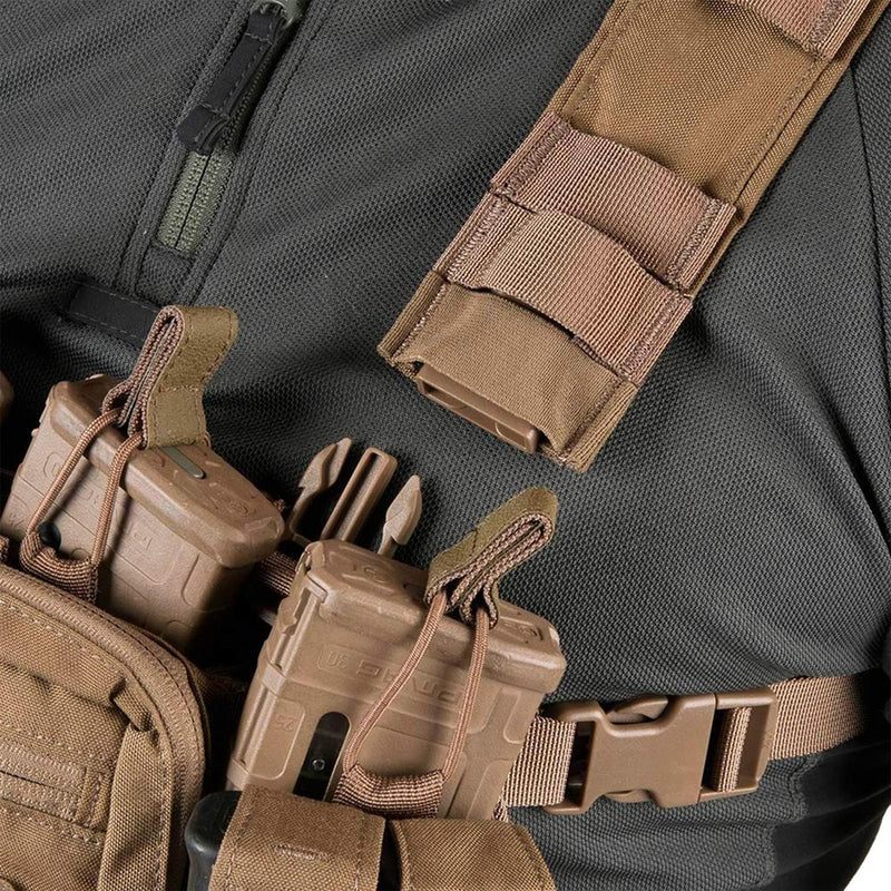 Gilet tactique d'entraînement Helikon-Tex Chest Rig motif camouflage Multicam