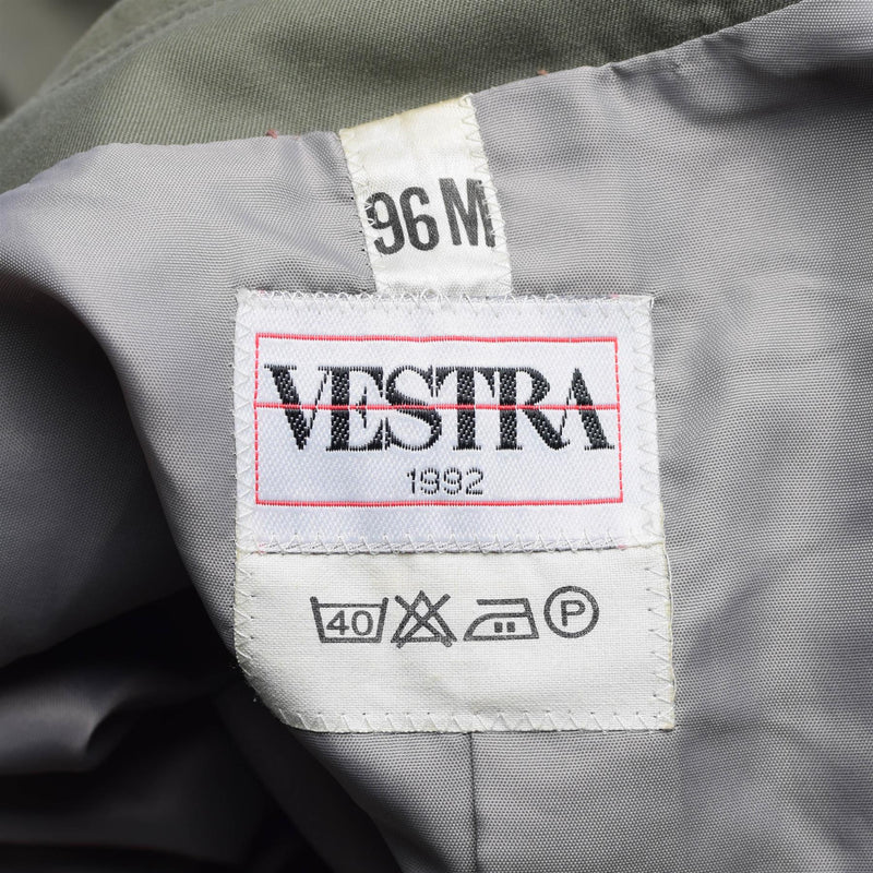 Genuine French Military Rain Coat Army Trench coat Olive Waterproof Full Length