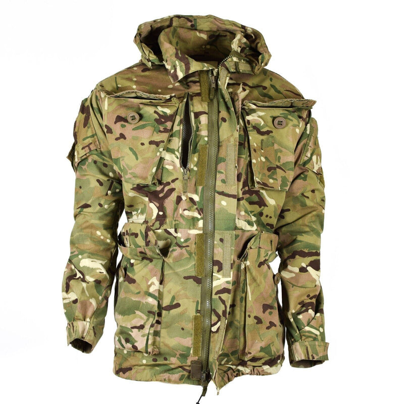 Véritable veste de combat militaire MTP de l'armée britannique parka coupe-vent NEUF