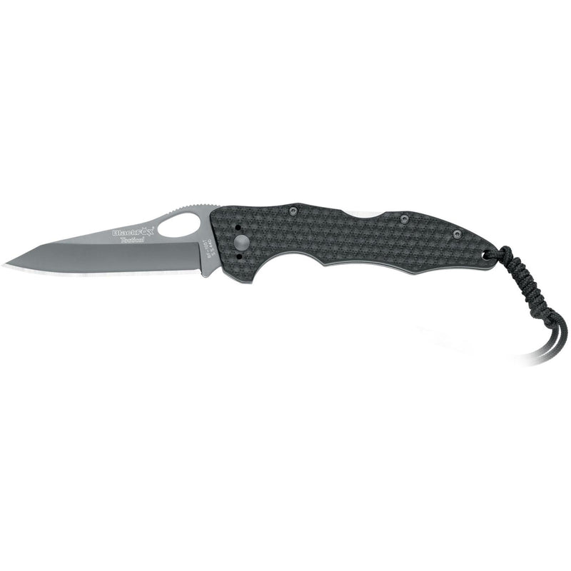 Fox Knives Tactical BF-105T folding tactical knife black titanium coated stainless steel blade