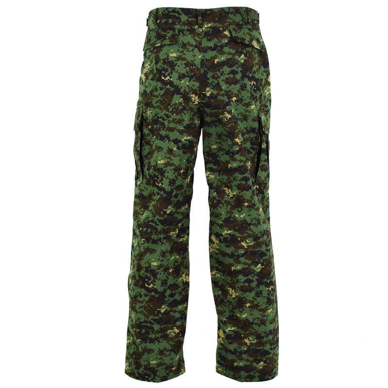 Genuine Guinea Bissau army pants ripstop jungle camouflage military issue new