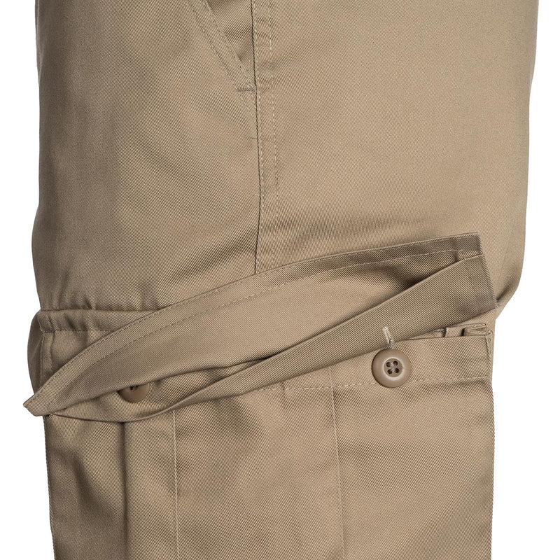 Mil-Tec Brand Army Style Khaki bermuda combat uniform cargo military shorts