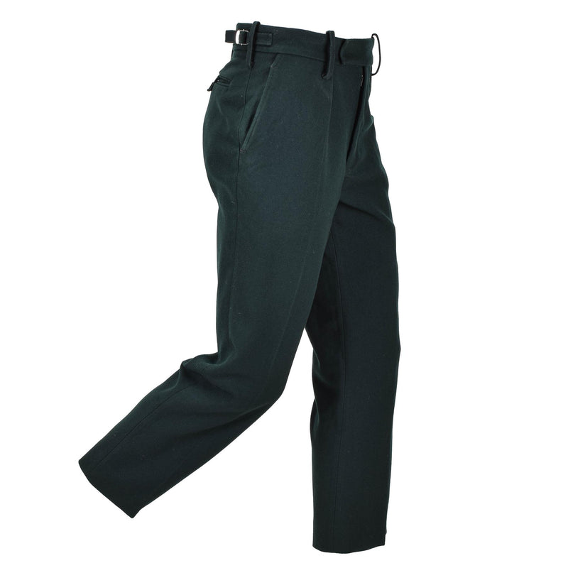 Pantalon de costume en laine verte des Rangers royaux militaires irlandais d'origine