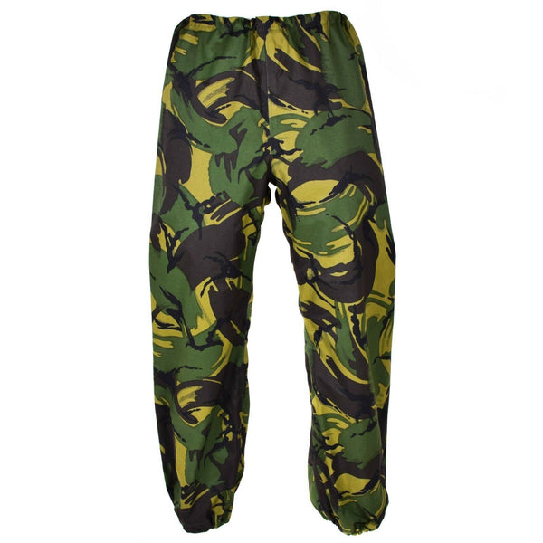 Pantalon de pluie camouflage DPM de combat militaire de l'armée britannique authentique imperméable Goretex