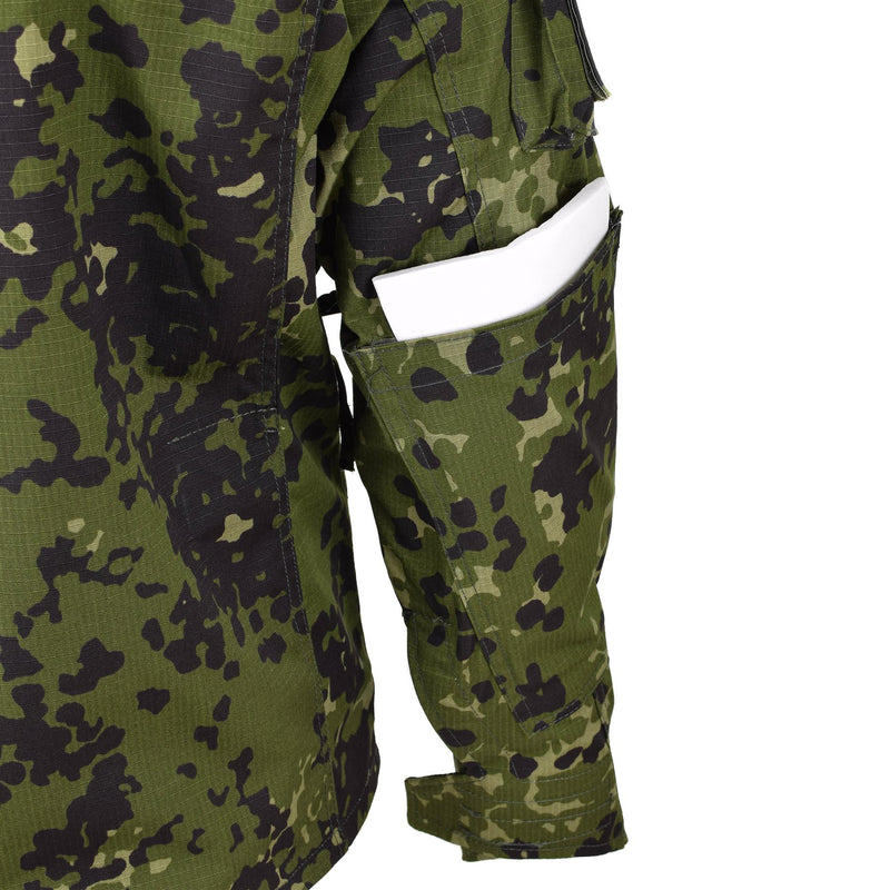 Veste de terrain de style militaire danois de marque TACGEAR, chemises de camouflage commando M84