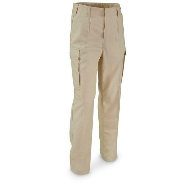 Pantalon de combat en moleskine de l'armée allemande authentique BW Pantalon kaki NEUF