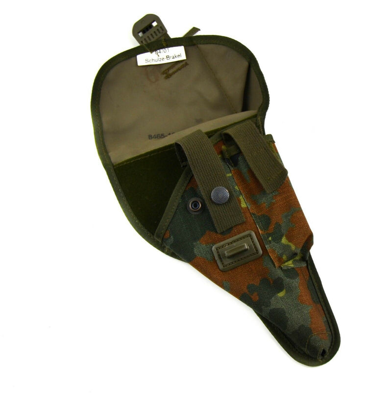 Étui de pistolet d'origine de l'armée allemande, étui de camouflage flecktarn