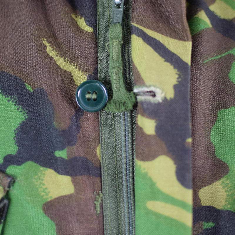 Veste de combat BDU originale de l'armée britannique, parka pour temps froid, édition militaire