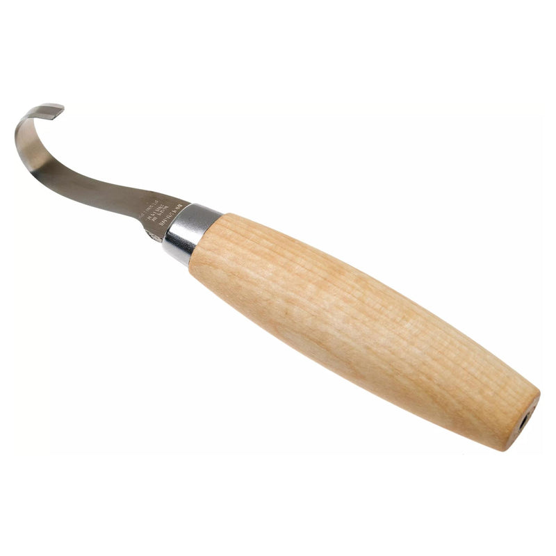 Couteau à découper le bois à crochet fixe MORAKNIV 164 outil spécialisé pour le travail du bois en acier inoxydable