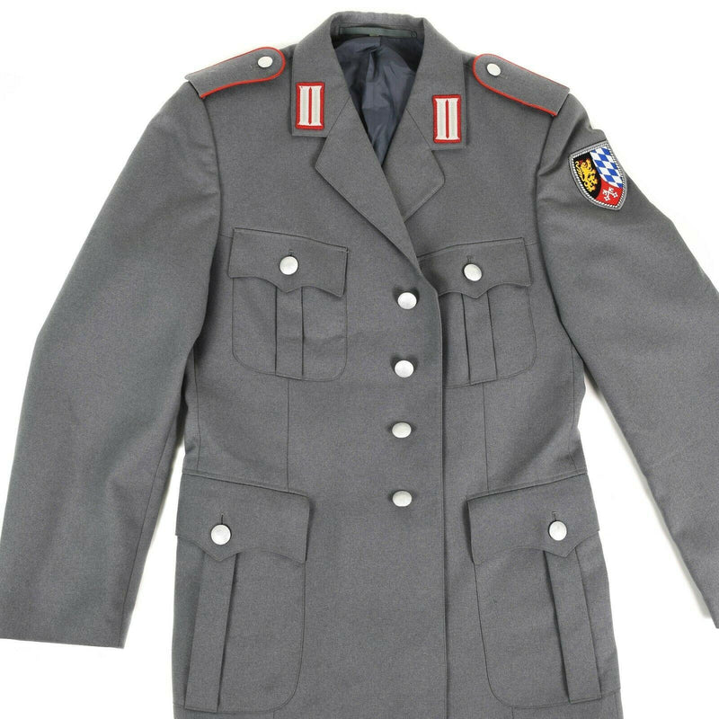 Véritable veste de costume de l'armée allemande grise uniforme formel NEUF