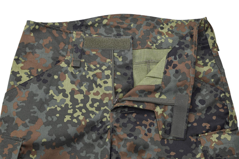 Pantalon tactique militaire Leo Kohler Explorez le pantalon taille haute camouflage flecktarn