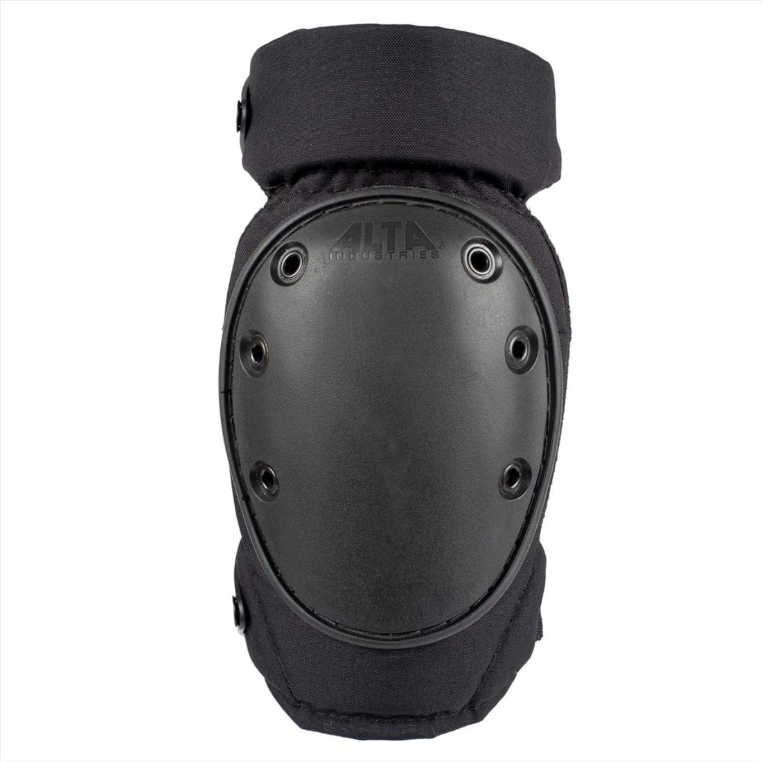 Genouillères tactiques AltaCONTOUR, capuchon long, forme ergonomique, AltaLok, noir