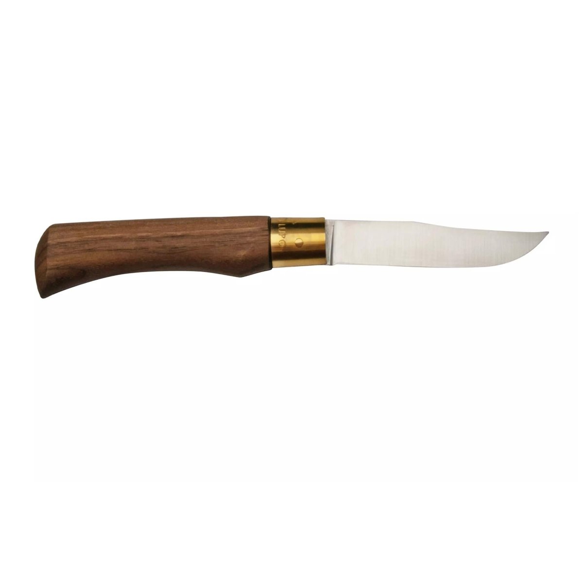 Couteau de poche Antonini Old Bear Lame en acier inoxydable de 9 cm Manche en bois de noyer