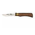 Couteau de poche Antonini Old Bear Lame en acier inoxydable de 9 cm Manche en bois de noyer