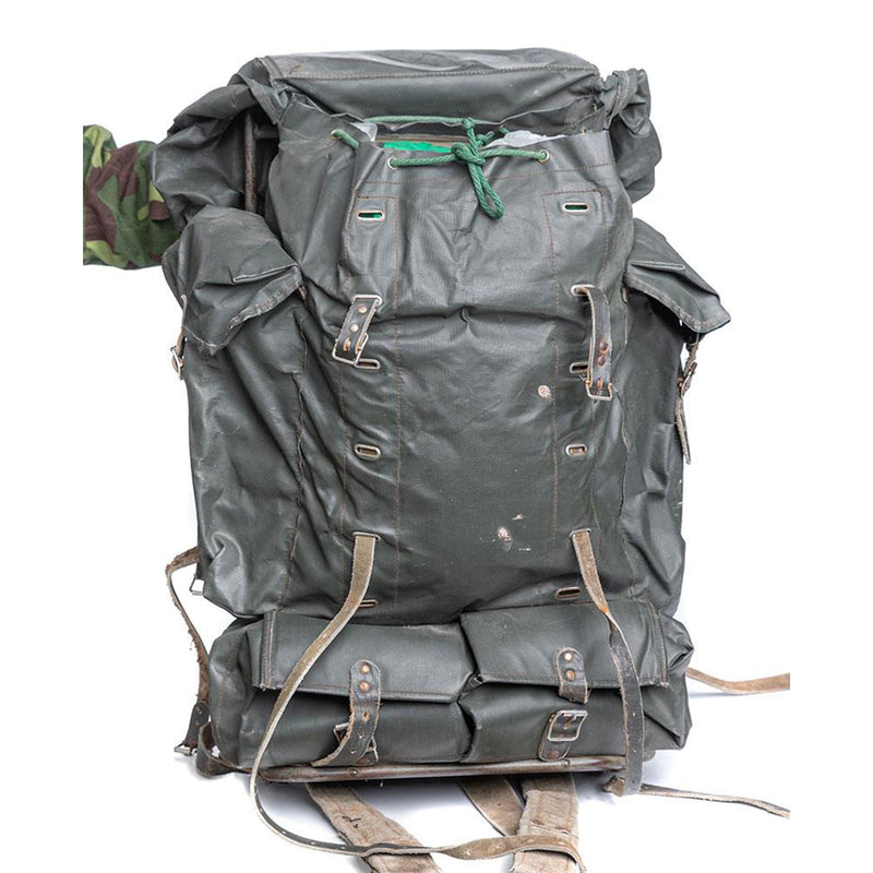 Sac à dos militaire finlandais original, grand sac à dos étanche, 100 L, vintage