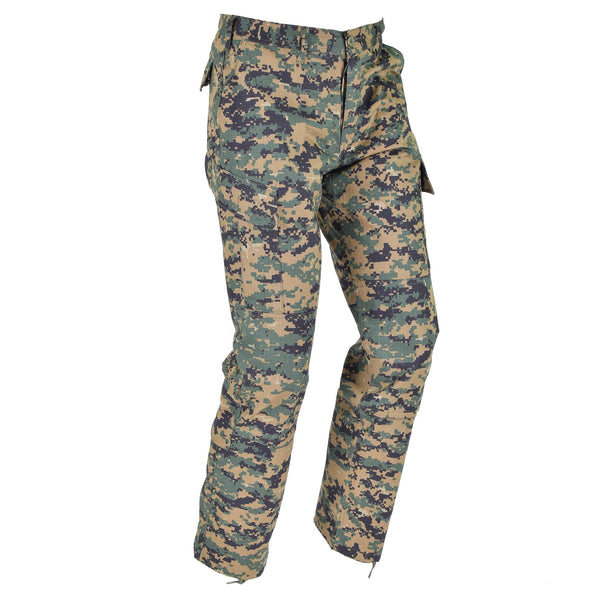 Pantalon de camouflage numérique de style armée américaine de marque Mil-Tec pour troupes sur le terrain