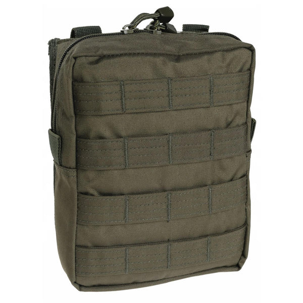 Pochette de ceinture tactique MIL-TEC avec fermeture à glissière et fixation Molle, sac utilitaire olive
