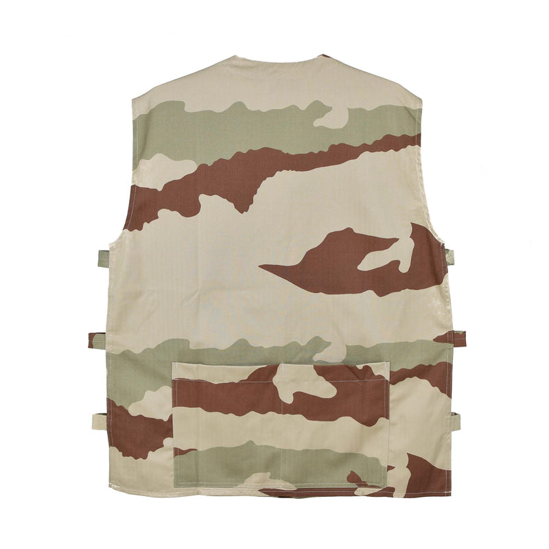Chemise de combat tactique originale de l'armée française GAO gilet F2 camouflage désert NEUF