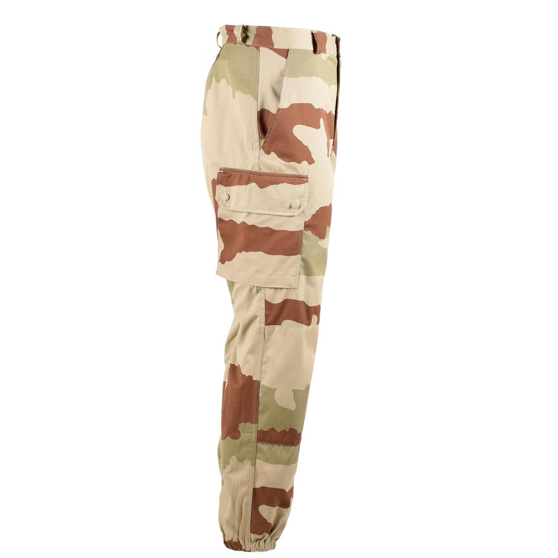 Genuine French army pants F2 combat Desert camo France military trousers NEW