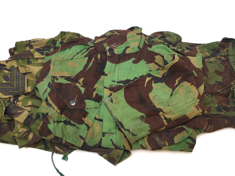 Veste de combat BDU originale de l'armée britannique, parka pour temps froid, édition militaire