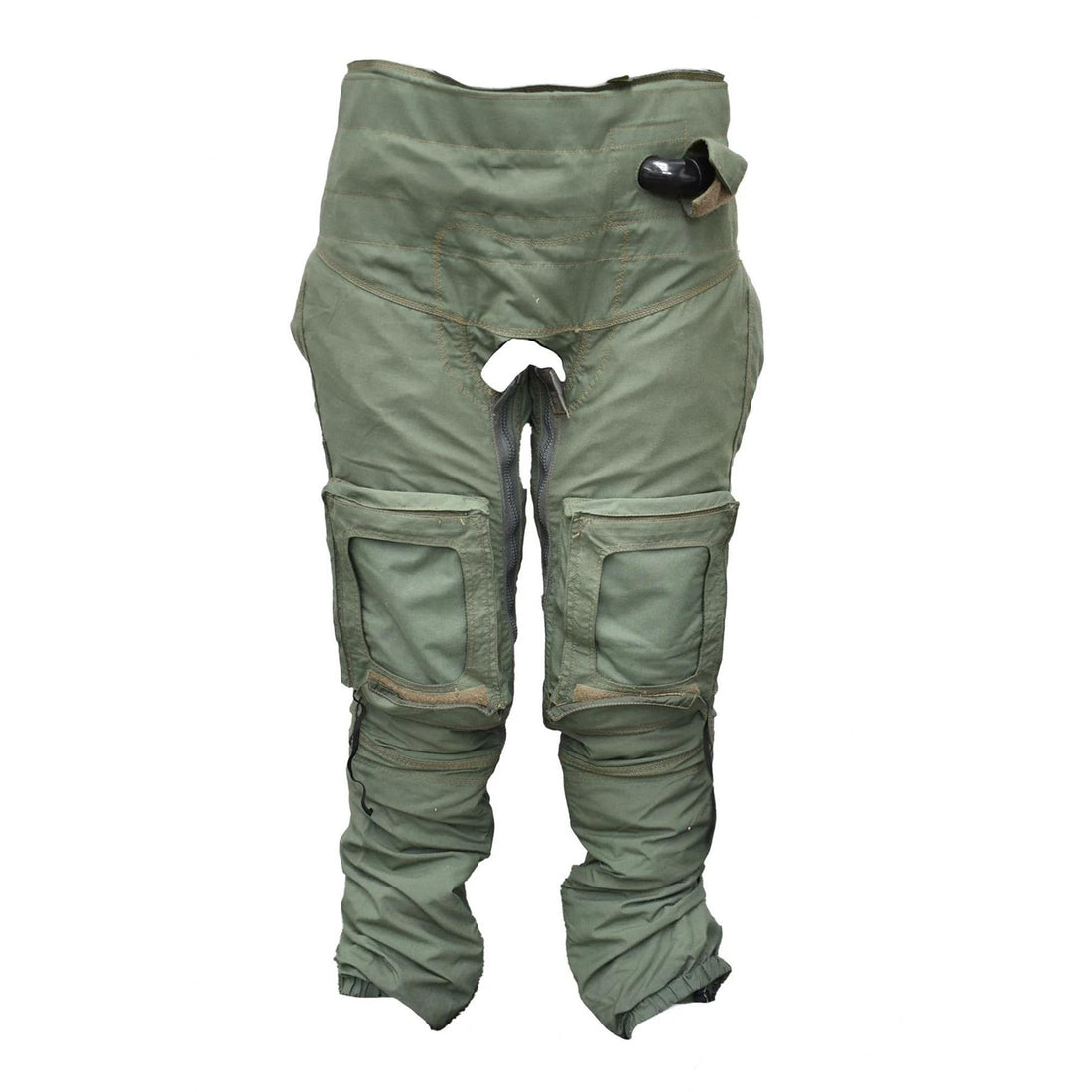 Pantalon de vol anti-G à couverture complète de l'armée britannique d'origine vert olive