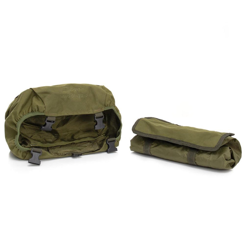 Sac à dos militaire hollandais d'origine avec bretelles couleur olive armée
