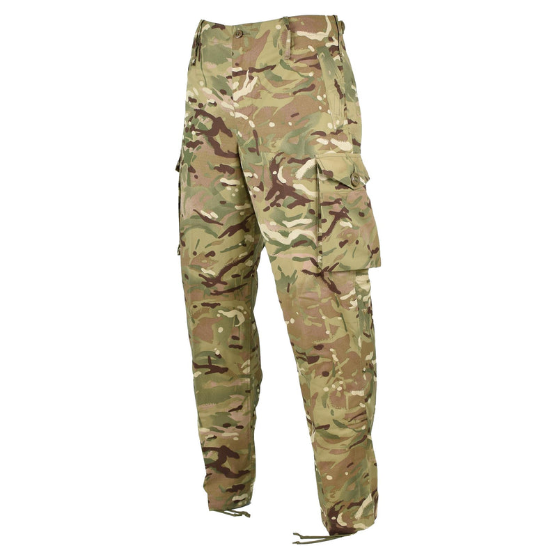 Pantalon de combat militaire britannique authentique Pantalon cargo de campagne MTP coupe-vent NEUF