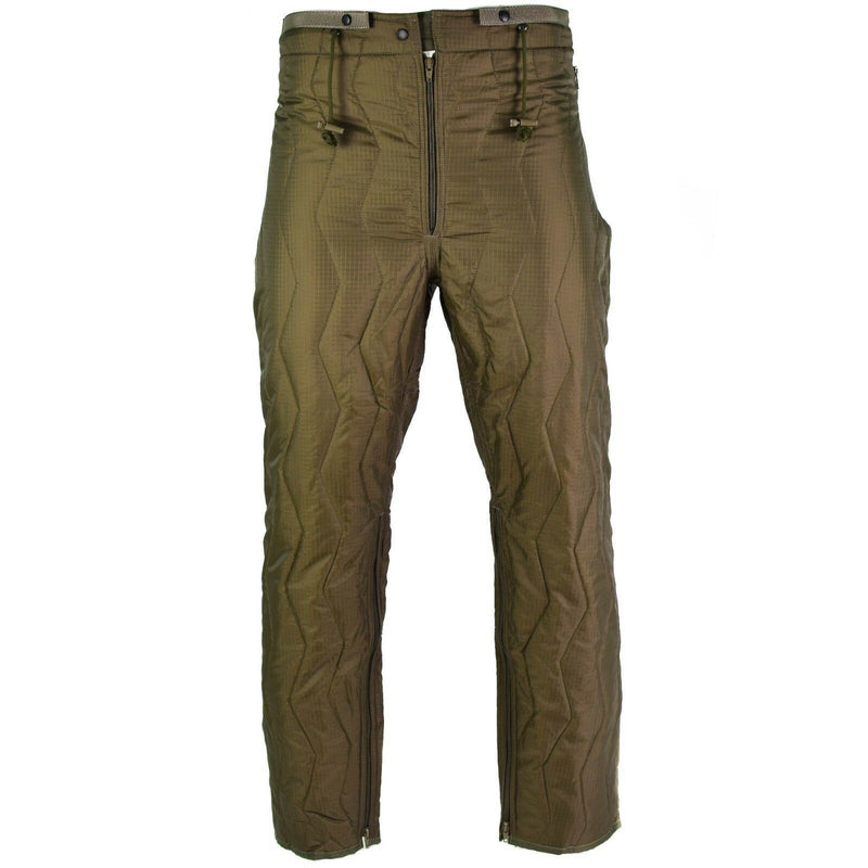 Pantalon matelassé d'origine de l'armée allemande, doublure de pantalon chauffante intérieure, thermique, hiver OD