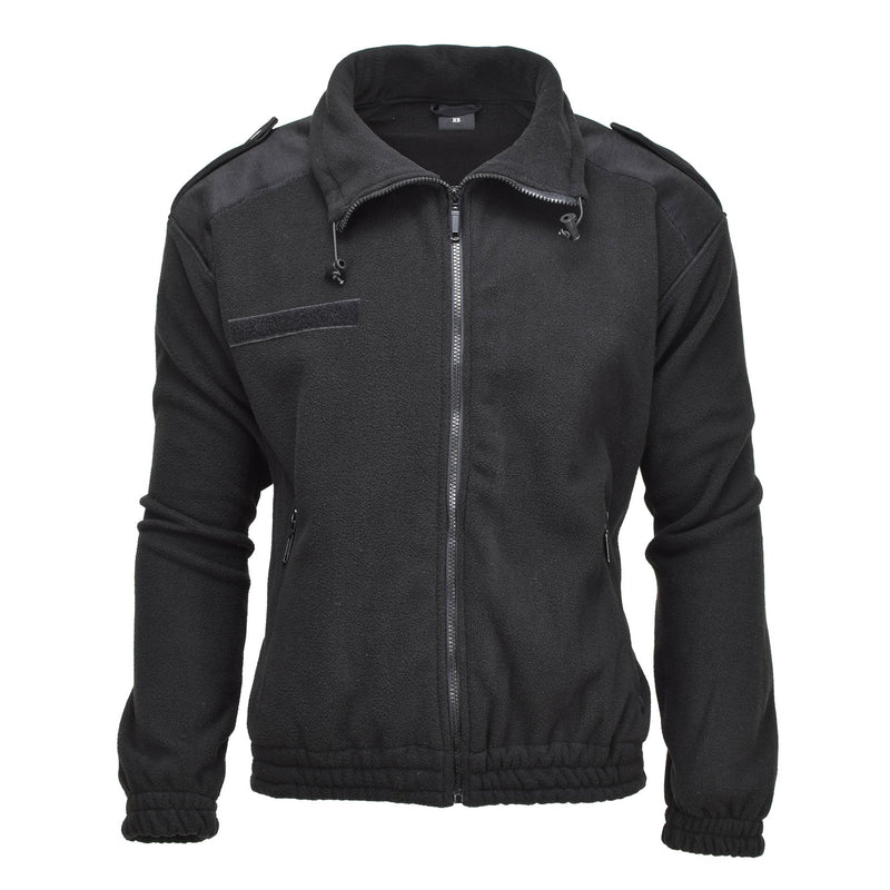 Pull polaire style armée MIL-TEC veste pour temps froid pull de sport noir