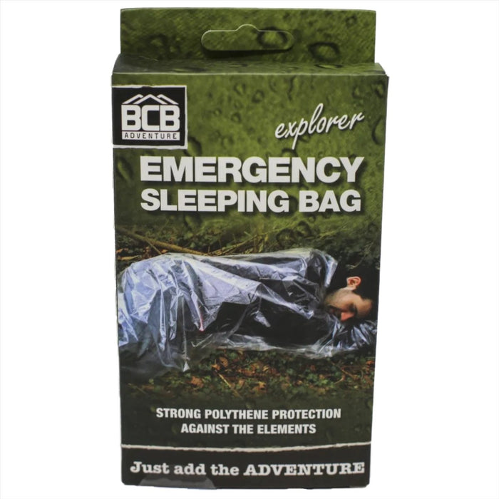 Sac de couchage d'urgence léger retient la chaleur corporelle imperméable coupe-vent - GoMilitar