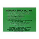 Kit de survie militaire BCB pour camping, randonnée, chasse, secours, essentiels