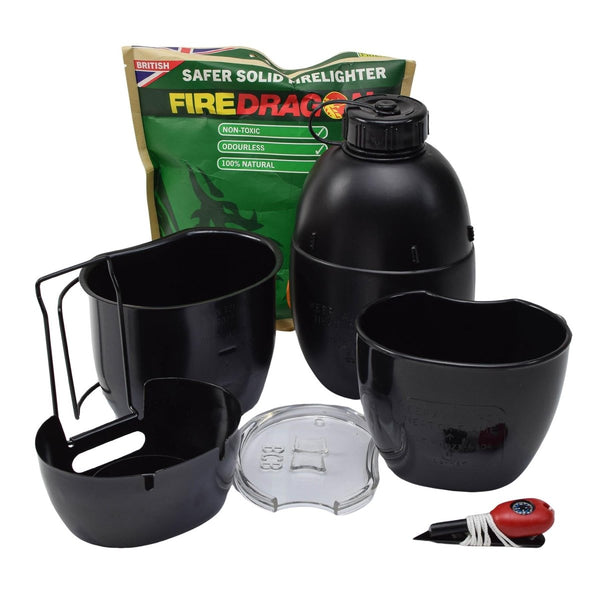 BCB The Crusader cooking system aluminum stove set canteen cup camping cooker - GoMilitar