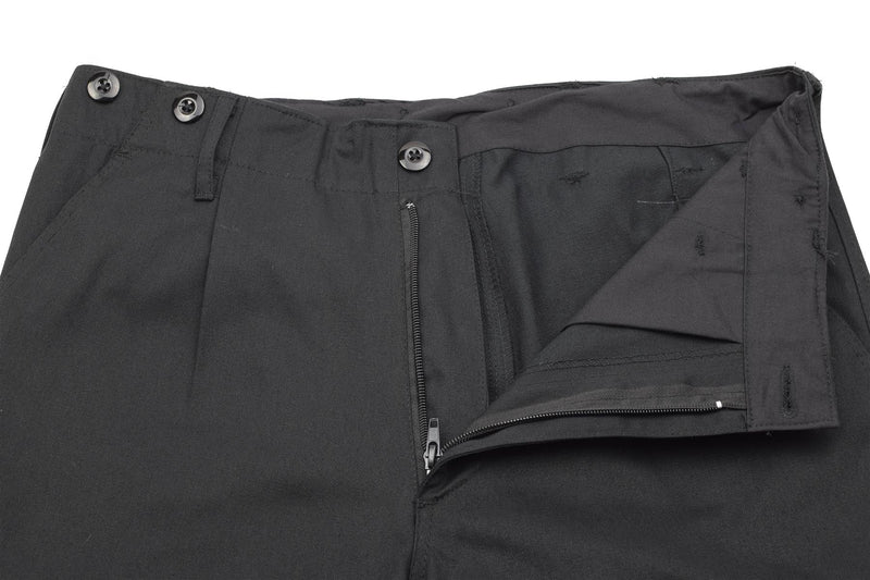 German Army style BDU cargo pants black durable combat uniform classic trousers