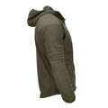 Blochl Brand Military style fleece thermal jacket hooded reinforced olive NEW