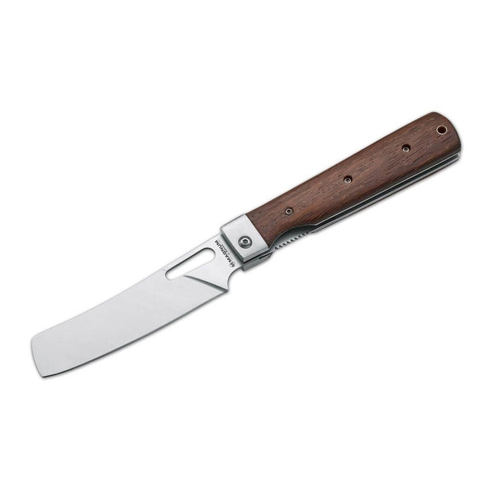 Couteau pliant BOKER Outdoor Cuisine III lame Nakiri acier 7Cr17MoV bois de tulipe - GoMilitar