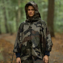 Brand army style waterproof rain RipStop poncho cape military CCE Camouflage - GoMilitar