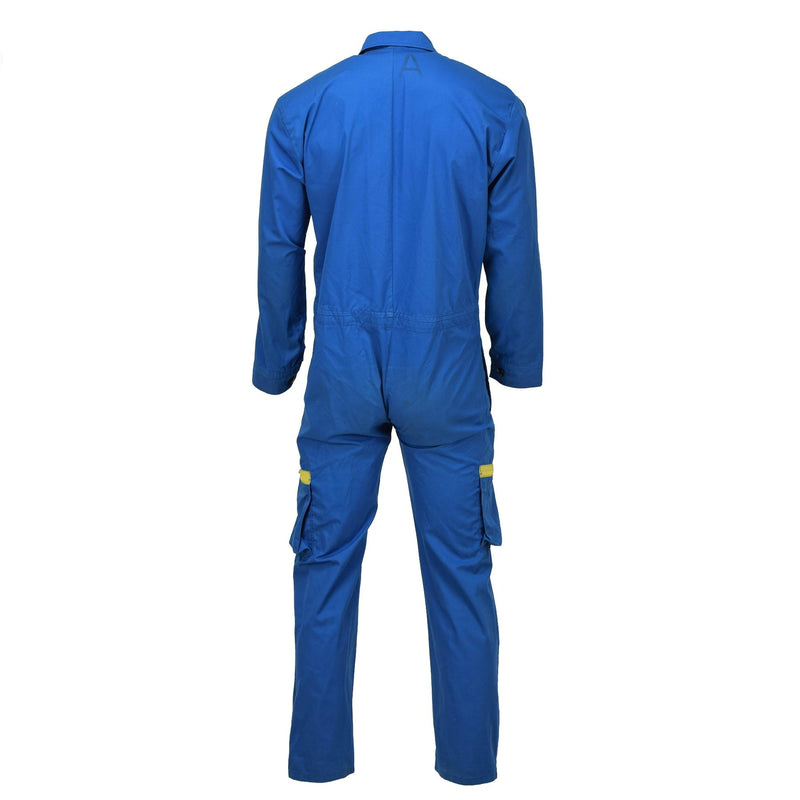 Combinaison militaire allemande originale de la Bundeswehr Oko-tex bleu résistant aux acides