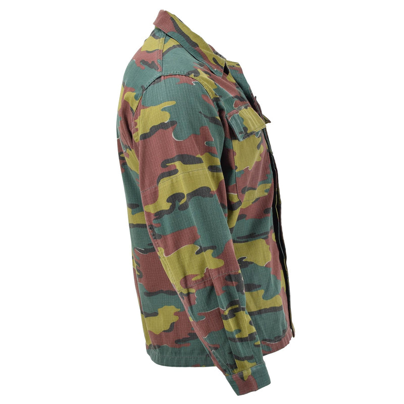 Chemise de combat authentique de l'armée belge Rip Stop Surplus militaire