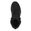 MIL-TEC Tactical Boots Breathable Advanta Material Waterproof Outdoor Black shown from top view with rugged laces and durable design