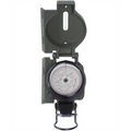 Mil-Tec Ranger Boussole en métal pour randonnée, camping, outil de navigation en plein air, vert OD