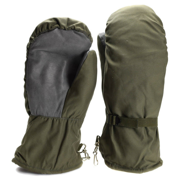 Mitaines de combat originales de l'armée allemande camouflage gris olive BW