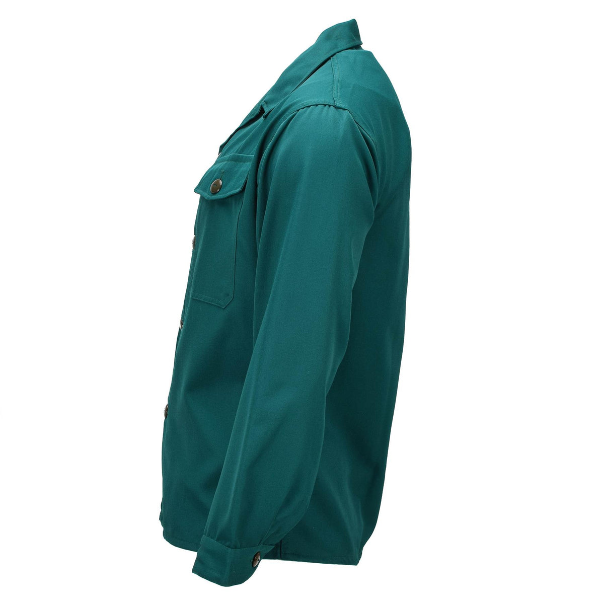 Original Austrian Military Type 75 Field Shirt Long Sleeve Workwear Green