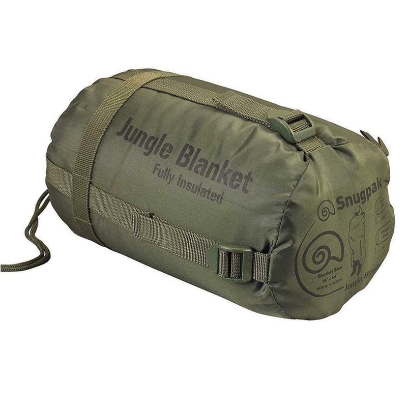 Snugpak Insulated Jungle Blanket Lightweight Windproof Water Repellent Olive