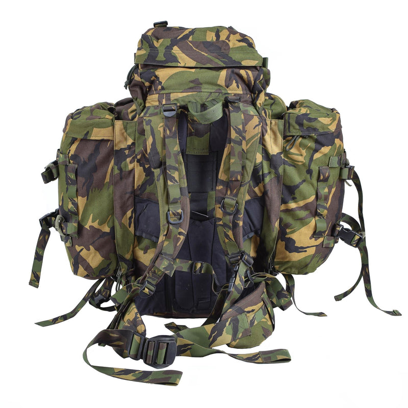 Sac à dos militaire néerlandais authentique modèle DPM sac à dos de combat 60L sac à dos tactique