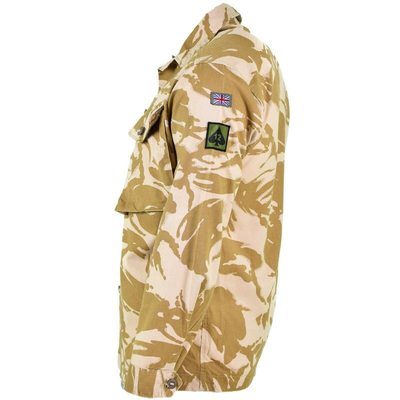 Veste de combat militaire originale de l'armée britannique, chemise légère pour le désert