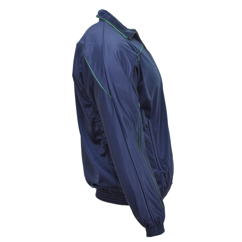 Veste de sport de survêtement originale de l'armée française, haut de costume de vêtements de sport, chemise bleue NEUF
