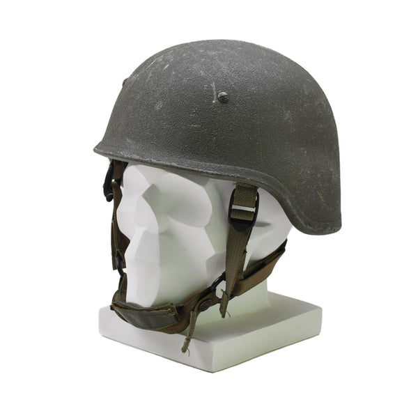 Casque militaire italien original balistique TP OD couverture verte combat tactique