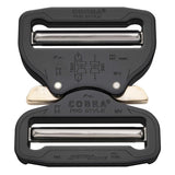 COBRA PRO STYLE Belt Buckle 50mm Quick Release Heavy Duty Aluminium Black
