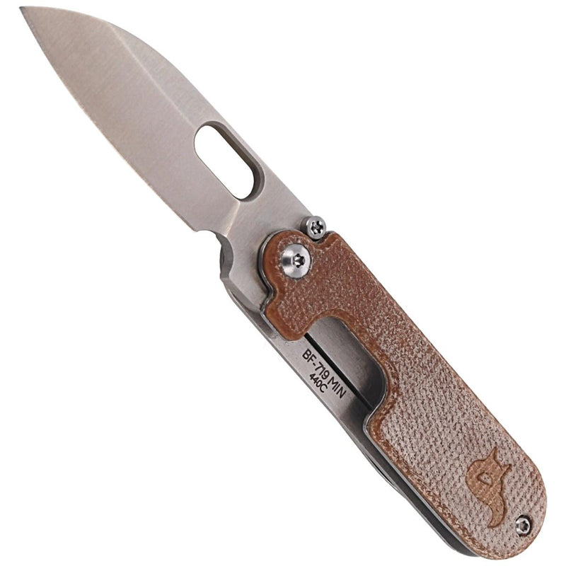 Couteau de poche pliant Fox Knives BEAN GEN2 manche Micarta acier inoxydable 440C